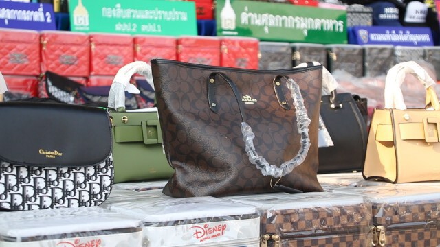 ศุลกากรทำลายของกลางคดีถึงที่สุดด่านมุกดาหาร