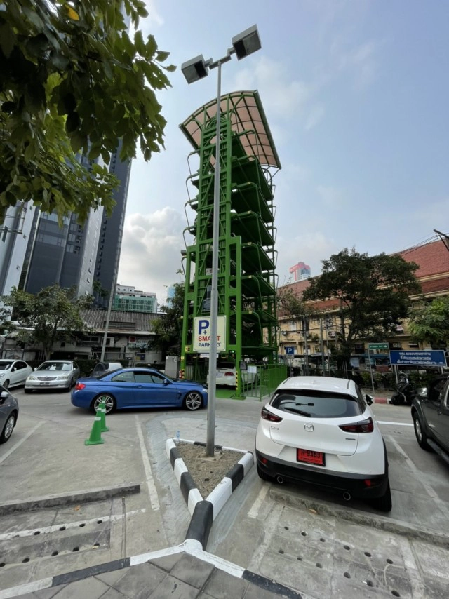 รฟม.เปิดบริการที่จอดรถอัตโนมัติสถานีสามย่าน 1 เม.ย.นี้