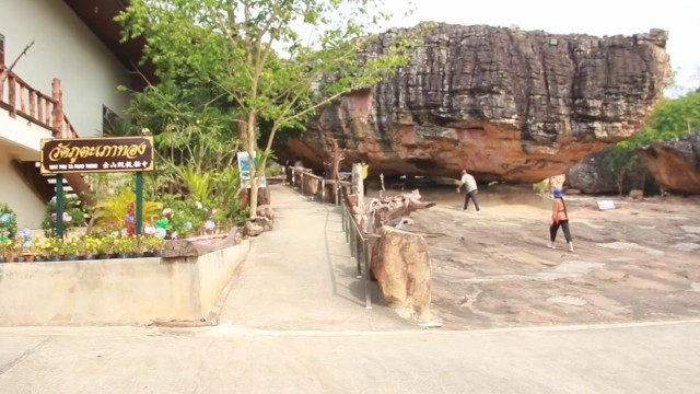 เลขเด็ด"ธิดานาคี"ชูนิ้วใบ้หวยรำถวายองค์เจ้าปู่วัดภูตะเภาทอง