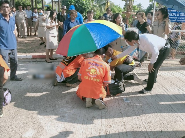 ยังเฝ้าดูอาการอย่างใกล้ชิดเด็กหญิงถูกบั้งไฟตะไลตกใส่ศรีษะ