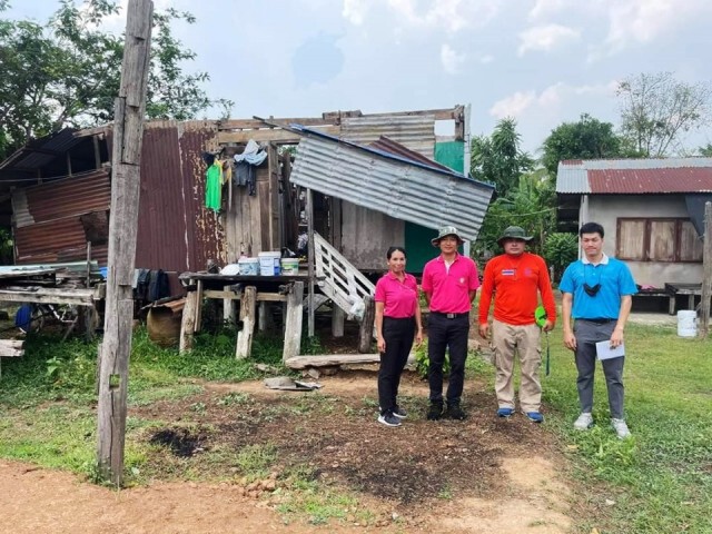 พายุฤดูร้อนถล่มนครพนม บ้านกว่า 20 หลังพังเสียหาย