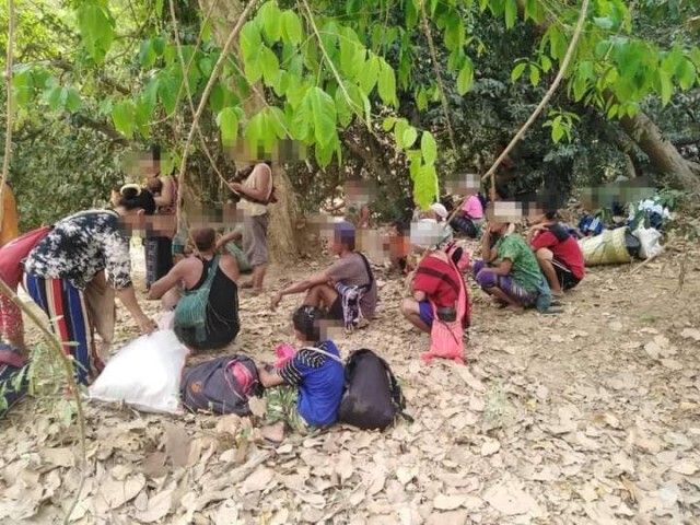 "จิตอาสา"แจงไม่ได้ผลักดันผู้อพยพกลับ
