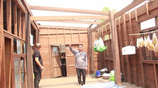 พายุฤดูร้อนพัดถล่ม 2ตำบล บ้านพัง110หลัง