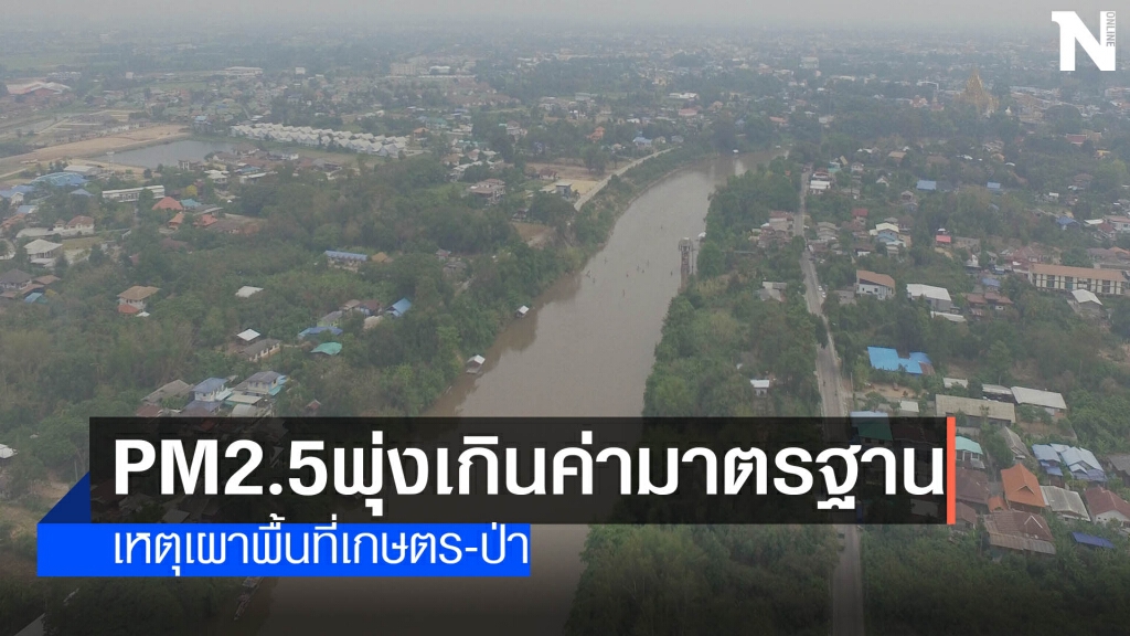 "พิษณุโลก"ฝุ่นPM2.5พุ่งเกินค่ามาตรฐาน "พิษณุโลก"ฝุ่นPM2.5พุ่งเกินค่ามาตรฐาน