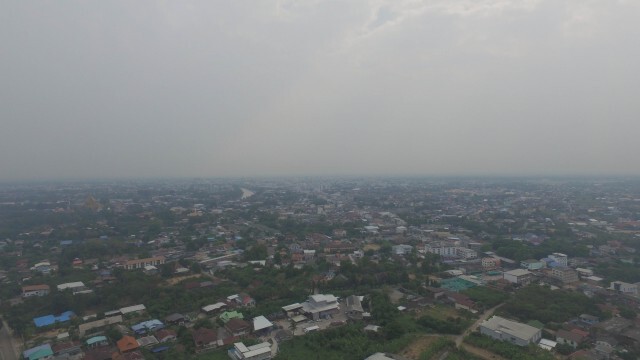"พิษณุโลก"ฝุ่นPM2.5พุ่งเกินค่ามาตรฐาน
