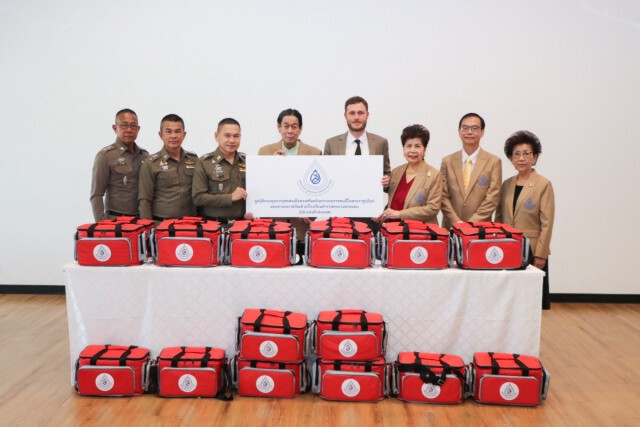 มูลนิธิ TPMCF มอบยาและเวชภัณฑ์ ให้โรงเรียนตำรวจตระเวนชายแดน 220 โรงเรียนทั่วประเทศ