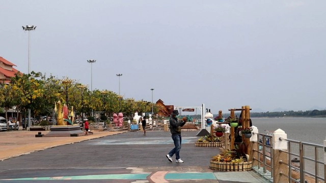 นครพนมอากาศสดชื่น ค่า  AQI  อยู่ระดับคุณภาพดี