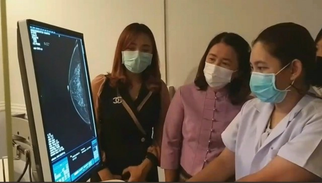 รพ.น่าน เปิดห้องตรวจเอกซเรย์เต้านม