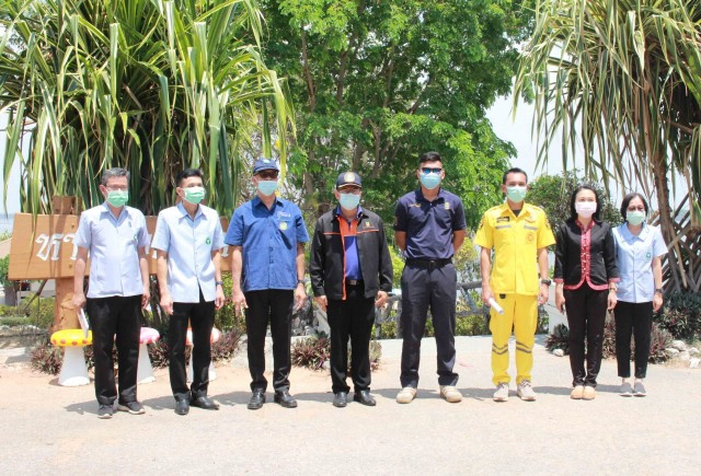 หาดดอกเกดเขื่อนลำปาวพร้อมรับนักท่องเที่ยวสงกรานต์เข้มมาตรการโควิด