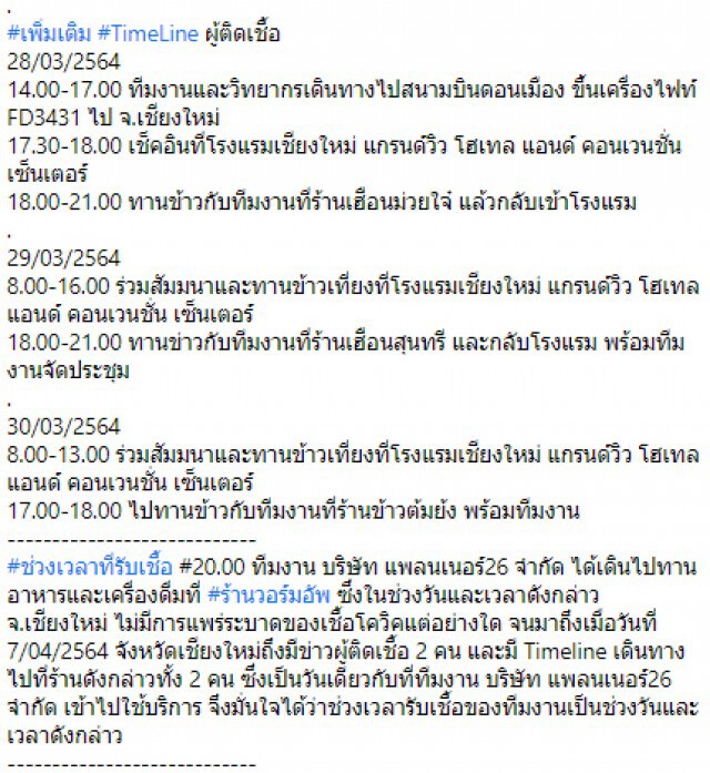 "วิทยากร-สต๊าฟ"สัมมนาติดโควิด 2 ราย