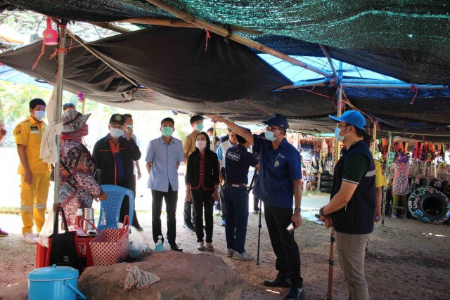 เข้มมาตรการโควิดพื้นที่เล่นน้ำ เขื่อนลำปาวทะเลอีสานคึกคัก