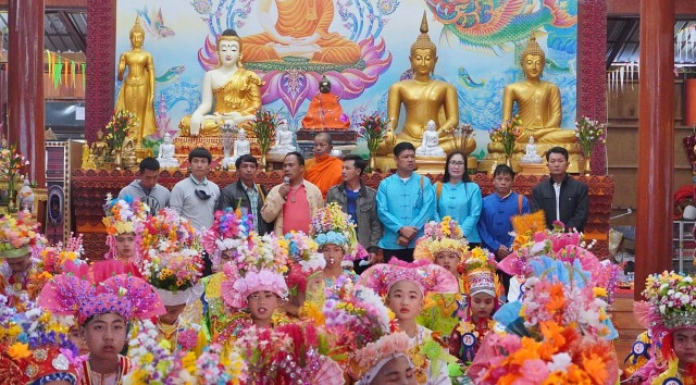 "ปอยส่างลอง"เริ่มแล้ว-สืบสานประเพณีไทใหญ่