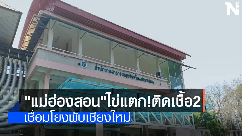 "แม่ฮ่องสอน"ไข่แตก! ติดเชื้อ 2 ราย