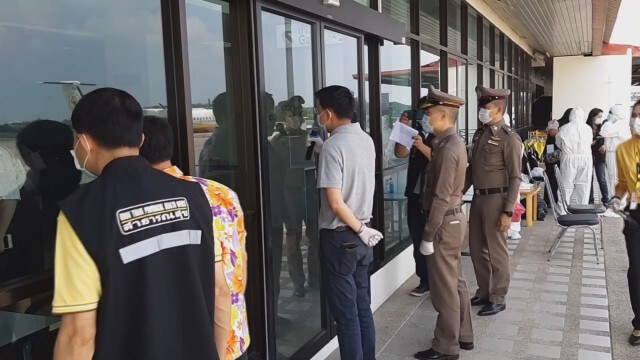 รับผู้โดยสารบินจากเชียงใหม่ตรวจแรบบิทเทสกักตัว14วัน