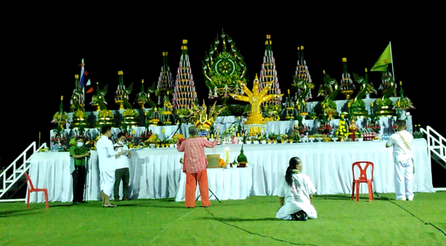 เมฆพญานาคโผล่กลางพิธีฟังสวดอุทิศส่วนกุศล