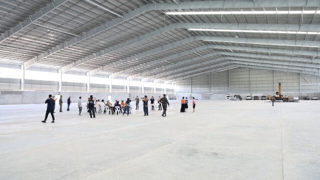 ผวจ.ตรวจโรงพยาบาลสนาม 2 แห่งพร้อมใช้งานแล้ว