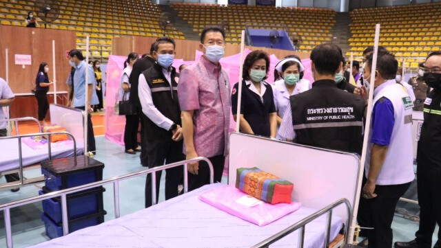เปิดใช้โรงพยาบาลสนามเฟสแรก 100 เตียง