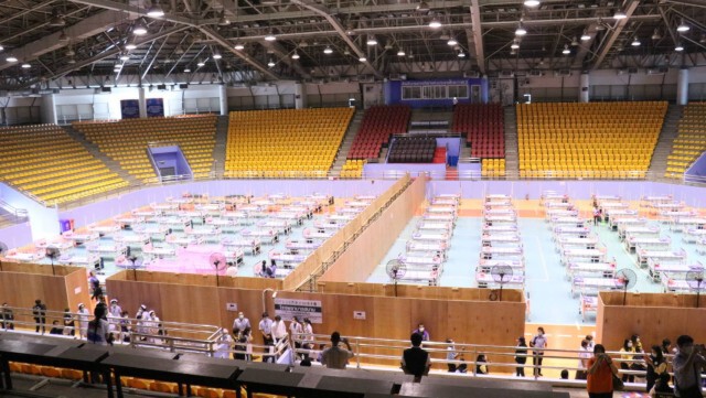 เปิดใช้โรงพยาบาลสนามเฟสแรก 100 เตียง