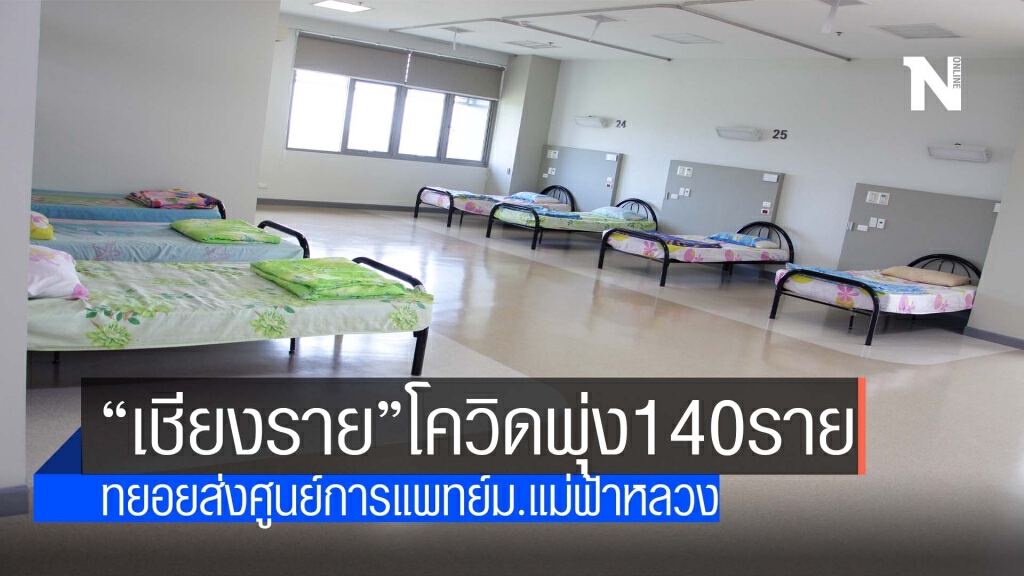 "เชียงราย"โควิดพุ่ง140ราย "เชียงราย"โควิดพุ่ง140ราย