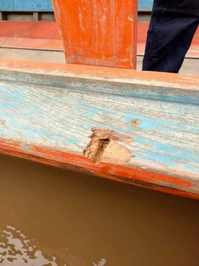 "ทหารเมียนมา"ยิง"เรือไทย"-โชคดีไร้คนบาดเจ็บ