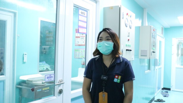 หวั่นทารกวัย 4  วันปอดอักเสบหมอแยกห้อง