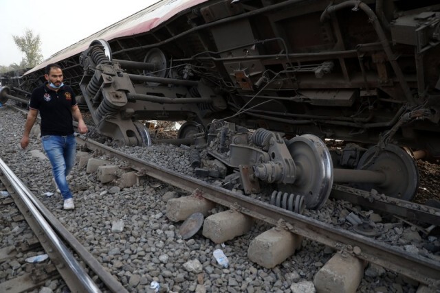 รถไฟตกรางในอียิปต์ คร่าชีวิตผู้โดยสาร 11 ราย เจ็บร่วมร้อย