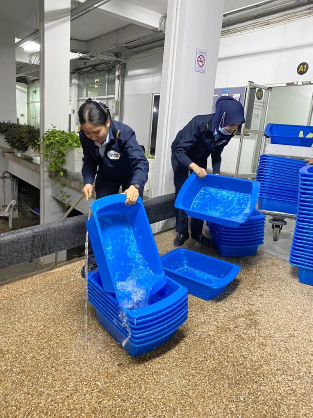 สนามบินหาดใหญ่เข้มการป้องกันโควิด