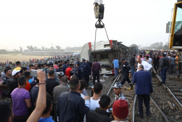 รถไฟตกรางในอียิปต์ คร่าชีวิตผู้โดยสาร 11 ราย เจ็บร่วมร้อย