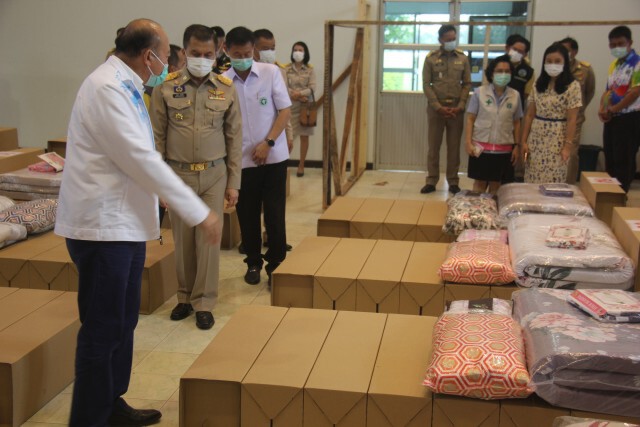 "ลำพูน"ตรวจรพ.สนามแห่ง2-รองรับ101 เตียง