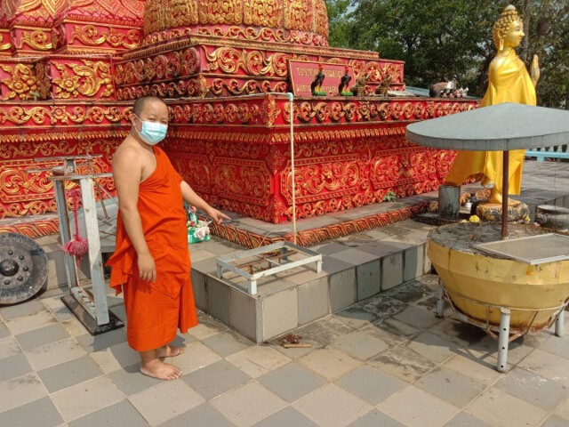 โจรใจบาปงัดตู้บริจาควัดพระธาตุจอมแว่