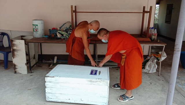 โจรใจบาปงัดตู้บริจาควัดพระธาตุจอมแว่
