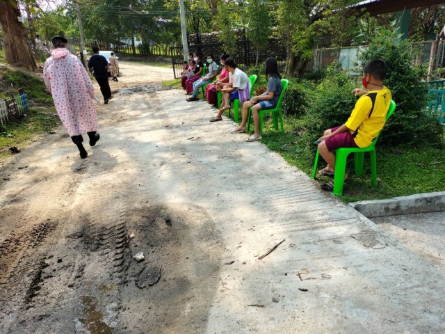 คลัสเตอร์"งานศพอมก๋อย"พบเชื้อโควิด10ราย