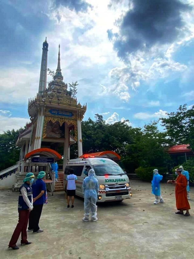 เผาศพผู้ป่วยโควิดรายแรกโคราช  ไร้พิธีกรรมทางศาสนา