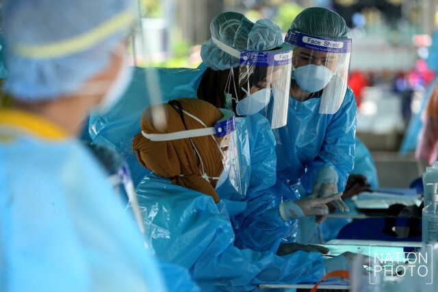 ภารกิจสำคัญภายใต้ชุด PPE ท่ามกลางอากาศร้อนจัด