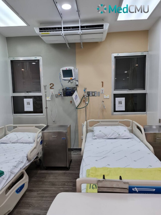 รพ.มหาราชฯสร้างห้องความดันลบรับผู้ป่วยโควิดระดับปานกลาง
