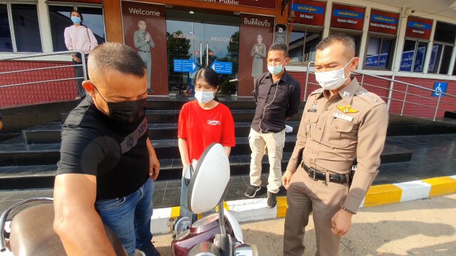 ตร.ทำงานเร็ว ตามรถจยย.ถูกโจรกรรมคืนได้ภายใน24ชม.