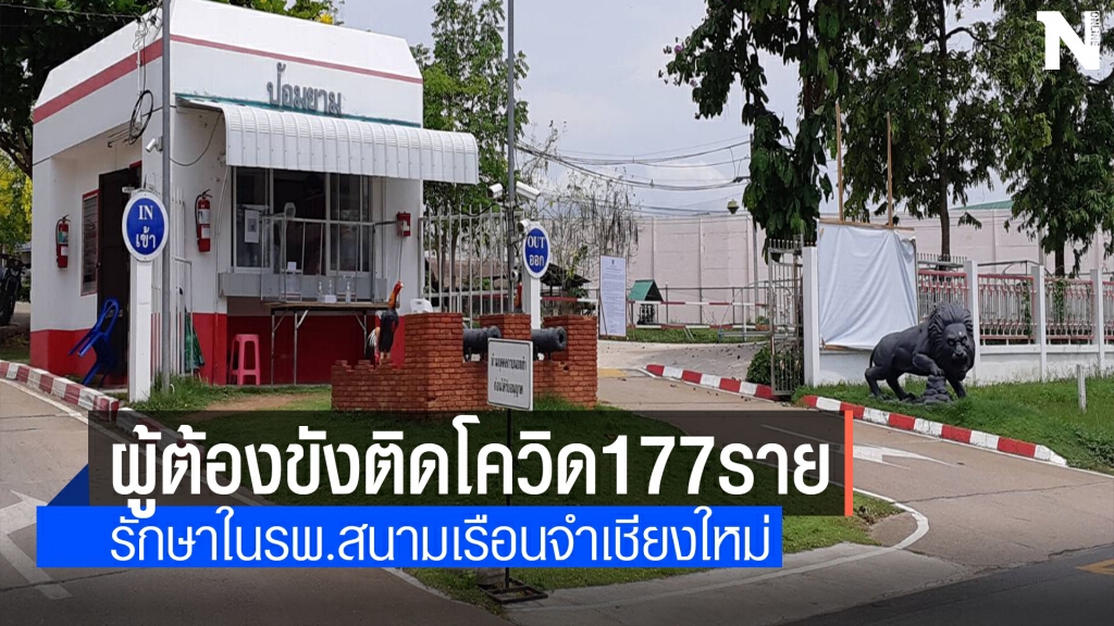 โควิดเรือนจำกลางเชียงใหม่ยอดเพิ่มเป็น177ราย