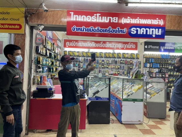 ตำรวจตามรวบโจรนอนวัด ขโมยมือถือร้านขายโทรศัพท์