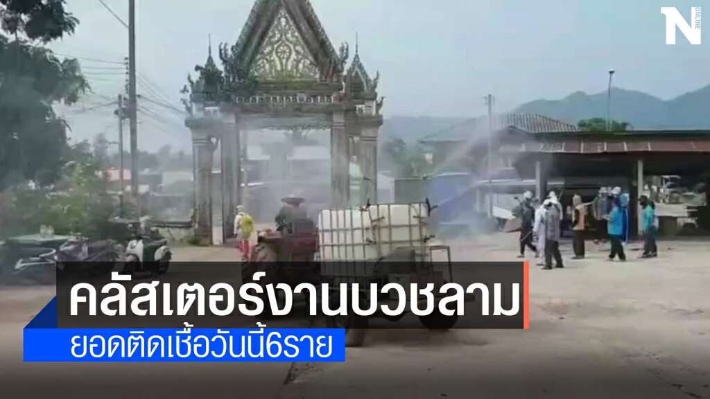 ชัยภูมิติดเชื้อเพิ่ม6ราย ส่วนใหญ่มาจากคลัสเตอร์งานบวช