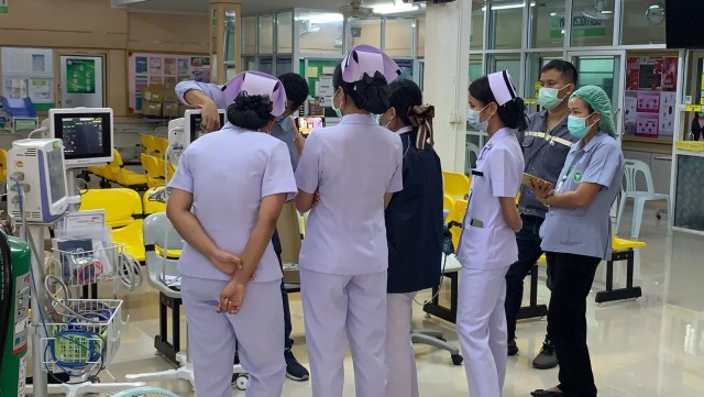 ธกส.ให้กำลังใจคุณหมอ-พยาบาล