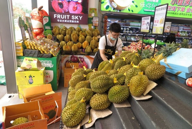 ‘ทุเรียนไทย’ ขายดีในตลาดจีน สวนกระแสวิกฤตโควิด-19