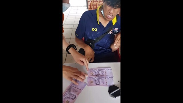 ล่าคนร้าย! ใช้ธนบัตรปลอมแลกเงิน-ซื้อลอตเตอรี่ชายพิการ