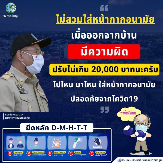 ชัยภูมิดับอีกรายที่3 ผู้ว่าฯประกาศของดออกบ้านหลัง5ทุ่ม-ตี4