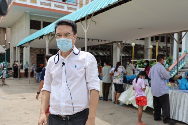 "ปริญญ์"ยกทีมตรวจเชิงรุกช่วยคลัสเตอร์คลองเตย