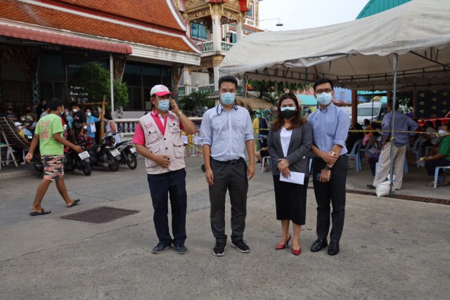 "ปริญญ์"ยกทีมตรวจเชิงรุกช่วยคลัสเตอร์คลองเตย
