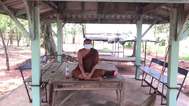 นายอำเภอลงพื้นที่ตรวจกรณีพระมรณภาพจากโควิด