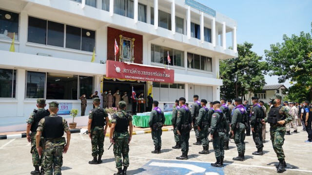 ทหารจับมือตำรวจกวาดล้างอาชญากรรมช่วงโควิด