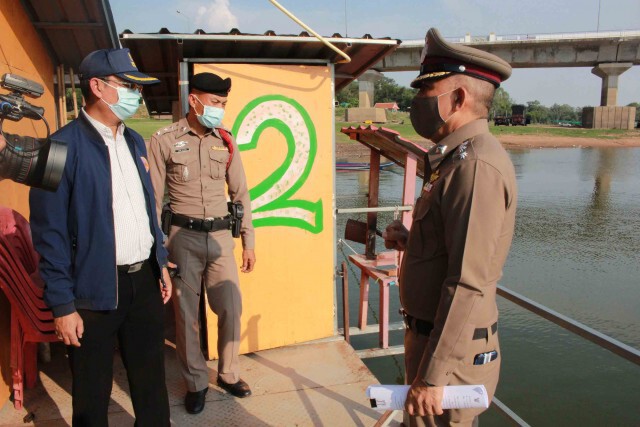 สั่งปิดแพริมเขื่อนลำปาว ไม่ปลอดภัยต่อพ่วงสายไฟเสี่ยงอันตราย