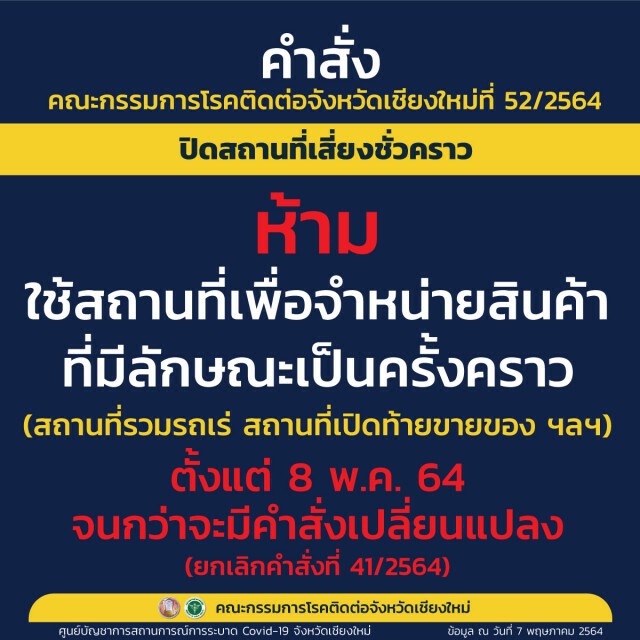 เชียงใหม่จัดสรรวัคซีน6แสนโดสให้ผู้สูงอายุ-ผู้ป่วย7โรค