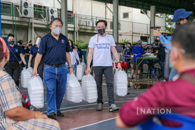 ครัวเนชั่นปันน้ำใจ ส่งต่ออาหาร ช่วยชุมชนคลองเตย